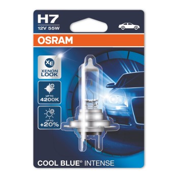 OSRAM Λαμπτήρας Αλογόνου Αυτοκινήτου COOL BLUE INTENSE H7 - PX26d Λάμπες Αυτοκινήτου Onetrade